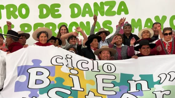 Más de 500 personas participaron del 1° Encuentro de Danza de Personas Mayores de los Valles en Cachi
