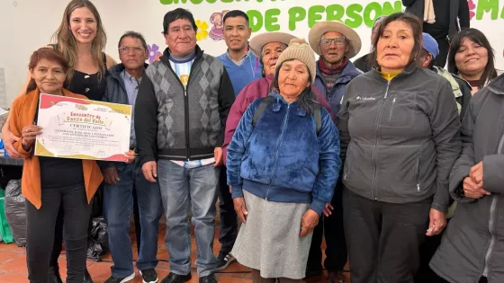 Más de 500 personas participaron del 1° Encuentro de Danza de Personas Mayores de los Valles en Cachi