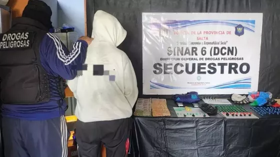 Secuestran más de 700 dosis de droga en barrio Ceferino
