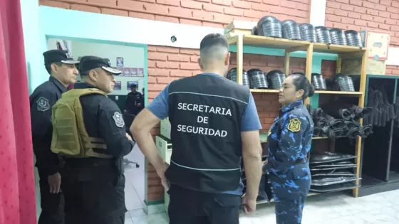Supervisaron el servicio policial en dependencias de la zona sudeste