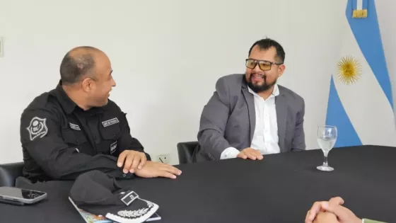 Agenda de trabajo conjunto entre el Ministerio de Seguridad y el municipio de Santa Victoria Oeste