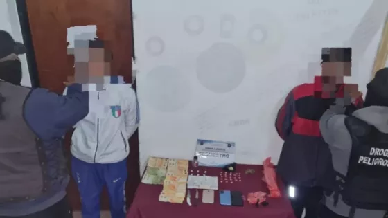 Desbaratan tres bocas de expendio de drogas en el barrio San Benito