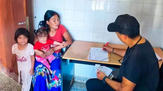 Equipos de Salud brindaron atención sanitaria a familias de Misión La Paz y Misión Mecle