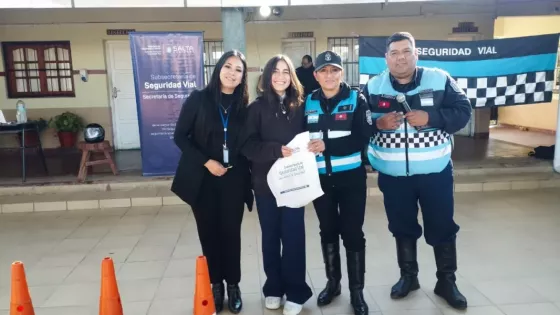 Estudiantes de Los Toldos se convirtieron en nuevos Promotores Viales