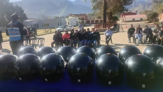 La comunidad de Los Toldos participó de una jornada integral de Educación Vial