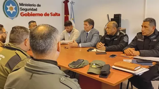 Potenciarán el trabajo investigativo y preventivo entre la Policia de Salta y fuerzas de seguridad nacionales
