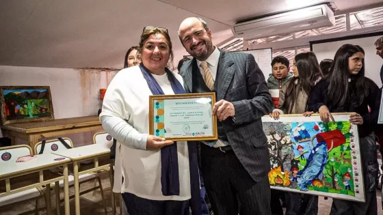 Escuelas salteñas fueron premiadas por promover la prevención de incendios a través del arte