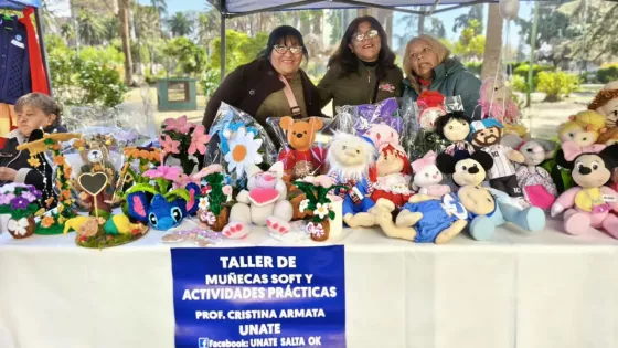 Éxito total en la exposición anual de la UNATE en Plaza Güemes