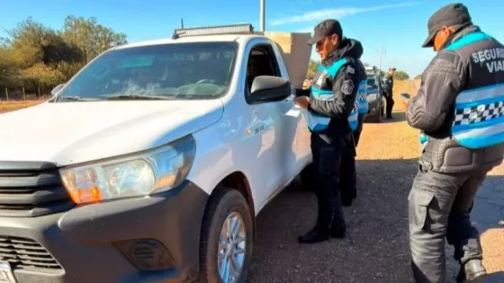 Operativo Protección Ciudadana Integral de Seguridad Vial en Las Lajitas