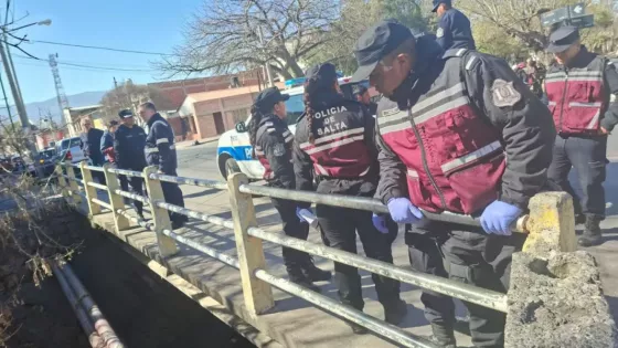 Operativo conjunto de limpieza y despeje en el canal Esteco