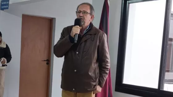 Camacho participó en la inauguración de la tercera etapa de la ampliación del edificio municipal de Las Lajitas