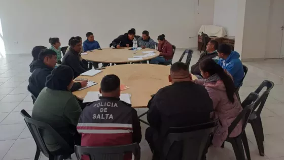 Avanzaron con la conformación del protocolo de incendios forestales en Nazareno