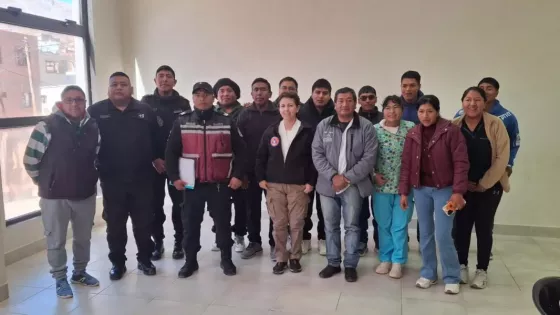 Avanzaron con la conformación del protocolo de incendios forestales en Nazareno