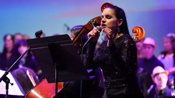 ABBA Sinfónico: una noche de música, danza y ovación en el Teatro Provincial