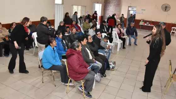 La Secretaría de las Personas Mayores realizó un Operativo Sanitario en la zona sudeste