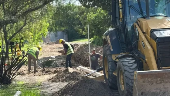 Pavimento y red cloacal en San Lorenzo