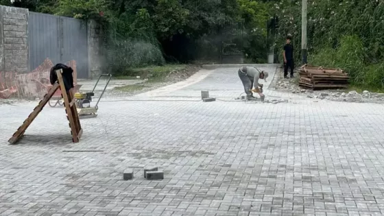 Pavimento y red cloacal en San Lorenzo