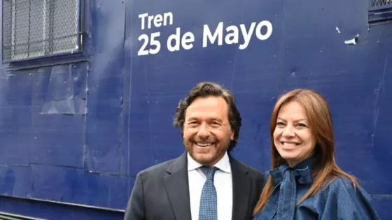 Tren 25 de Mayo en Campo Quijano