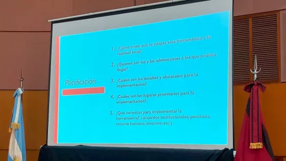 Salta amplía la implementación de una estrategia internacional para el trabajo con adolescentes