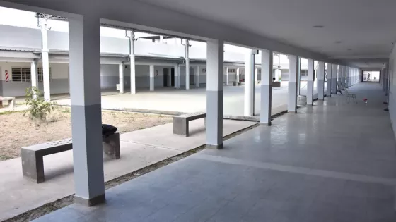 Finalizaron las obras de ampliación y refacción del colegio secundario 5.038