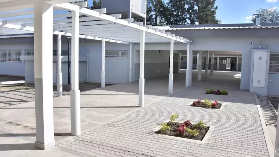 Finalizaron las obras de ampliación y refacción del colegio secundario 5.038