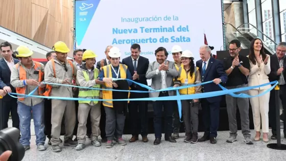 Sáenz inauguró la nueva terminal del Aeropuerto de Salta, que se consolida como el más importante del país después de Ezeiza y Aeroparque