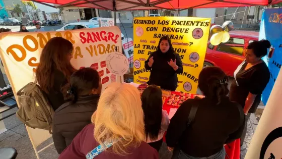 Salud promovió la donación de plaquetas y el control de criaderos de mosquitos en el hospital Señor del Milagro