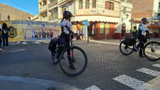 Las escuelas de formación policial peregrinaron hacia la Catedral Basílica en honor al Señor y la Virgen del Milagro