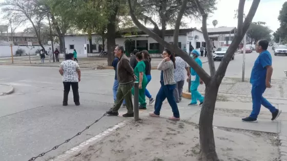 Integrantes del Sistema de Emergencias 9-1-1 participaron de un simulacro de sismo