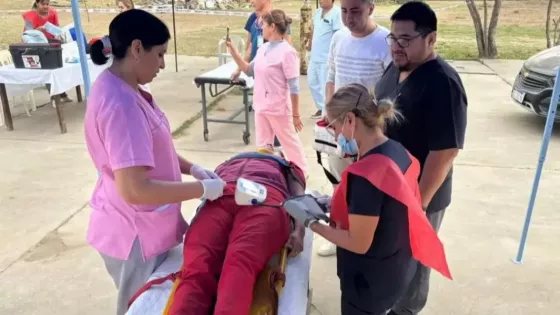Integrantes del Sistema de Emergencias 9-1-1 participaron de un simulacro de sismo