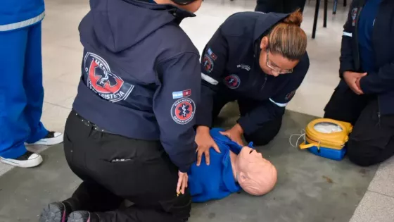 El SAMEC capacitó a equipos de respuesta rápida para reforzar la cobertura sanitaria durante el Milagro