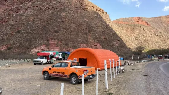 Defensa Civil puso en funcionamiento los nodos de asistencia a peregrinos por el Milagro 2026