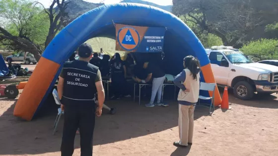 La Subsecretaría de Defensa Civil finalizó el operativo de contención a peregrinos
