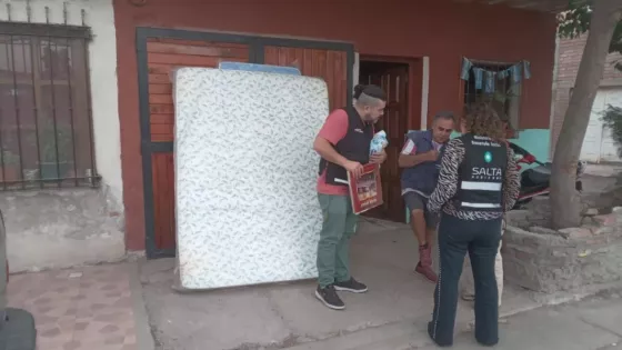 El Ministerio de Desarrollo Social sostiene la asistencia a familias en distintos puntos de la provincia