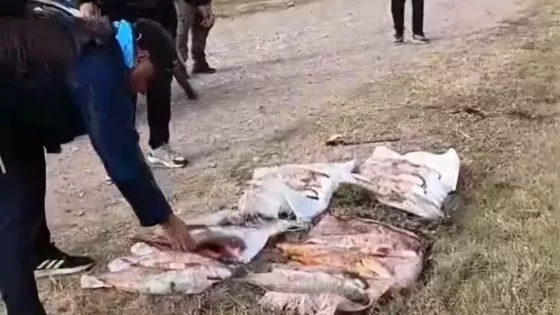 Pesca ilegal.