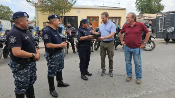 Nuevas motos para potenciar el patrullaje preventivo en el Valle de Lerma