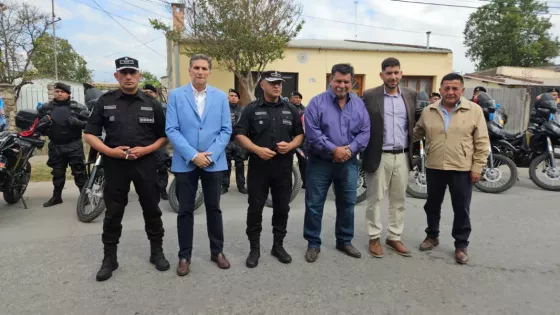 Nuevas motos para potenciar el patrullaje preventivo en el Valle de Lerma