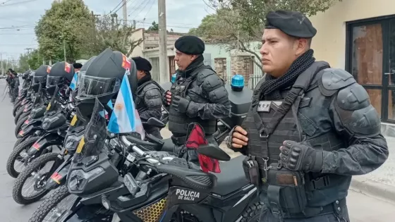 Nuevas motos para potenciar el patrullaje preventivo en el Valle de Lerma