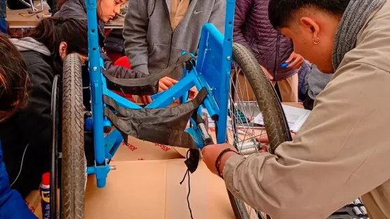 Finalizó en Cafayate el curso de reparación y mantenimiento de sillas de ruedas