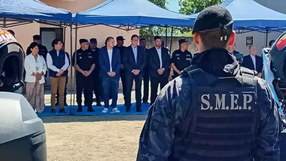 Con la entrega de recursos operativos se refuerza el patrullaje preventivo policial en General Güemes