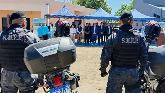 Con la entrega de recursos operativos se refuerza el patrullaje preventivo policial en General Güemes