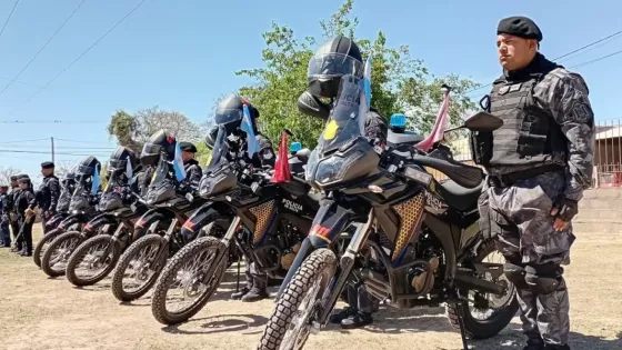 Con la entrega de recursos operativos se refuerza el patrullaje preventivo policial en General Güemes