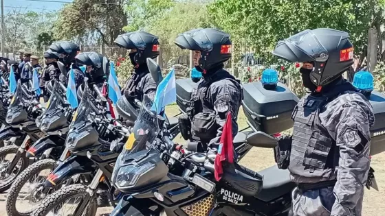 Con la entrega de recursos operativos se refuerza el patrullaje preventivo policial en General Güemes