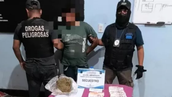 Importantes procedimientos de drogas peligrosas en distintos puntos de la provincia