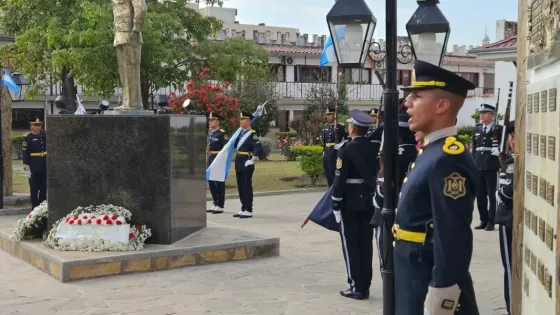 Rindieron homenaje a policías caídos en cumplimiento del deber