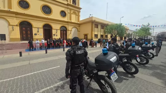 Se incorporaron cuatro nuevos móviles policiales para reforzar la seguridad en Cafayate