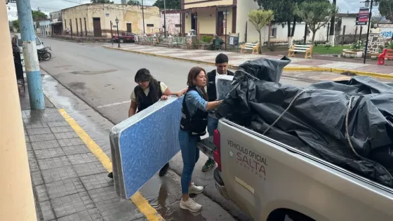 La Provincia asistió a familias afectadas por las lluvias en distintos municipios