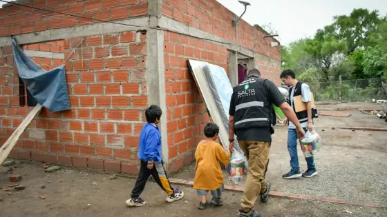 La Provincia asistió a familias afectadas por las lluvias en distintos municipios