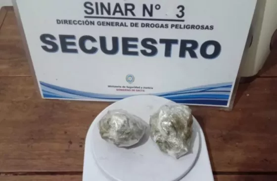 La Policía secuestró más de 7 mil dosis de droga durante la última semana