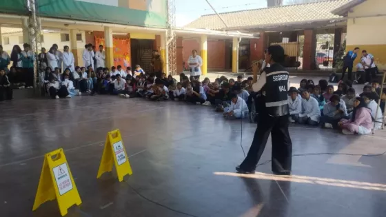 Más de 260 alumnos se capacitaron como Promotores Viales